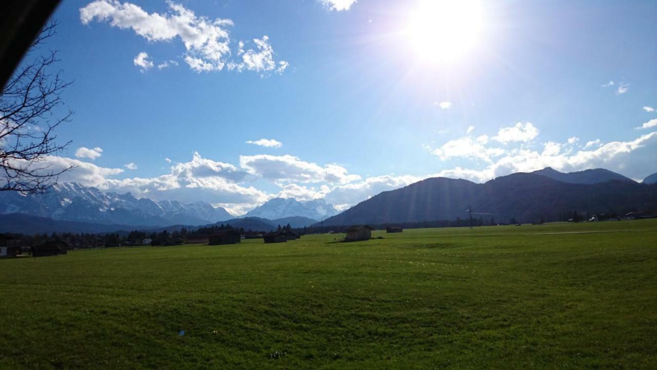 Gaestehaus Zunterer Wallgau Extérieur photo